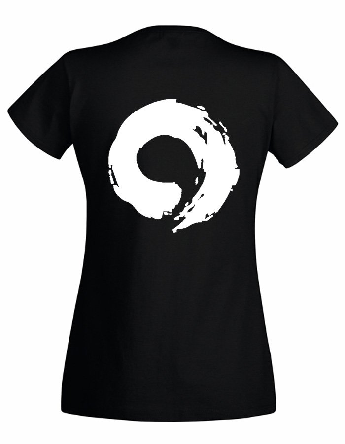 T-Shirt Femme Aikido Noir – Image 2