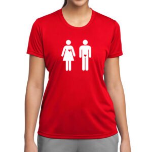 T-Shirt Femme People Love Rouge