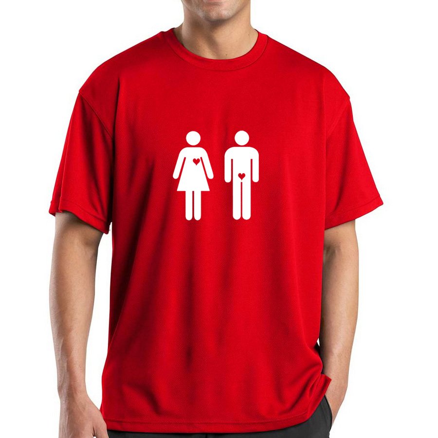 T-Shirt People Love Rouge