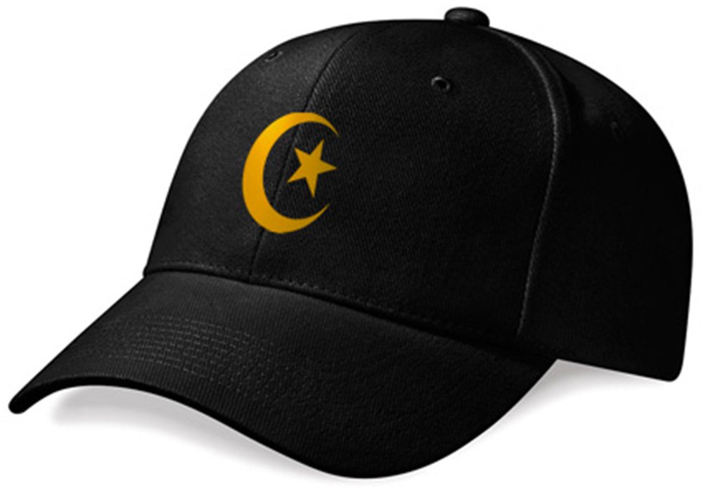 Casquette Algérie Noir et Or Métallisé