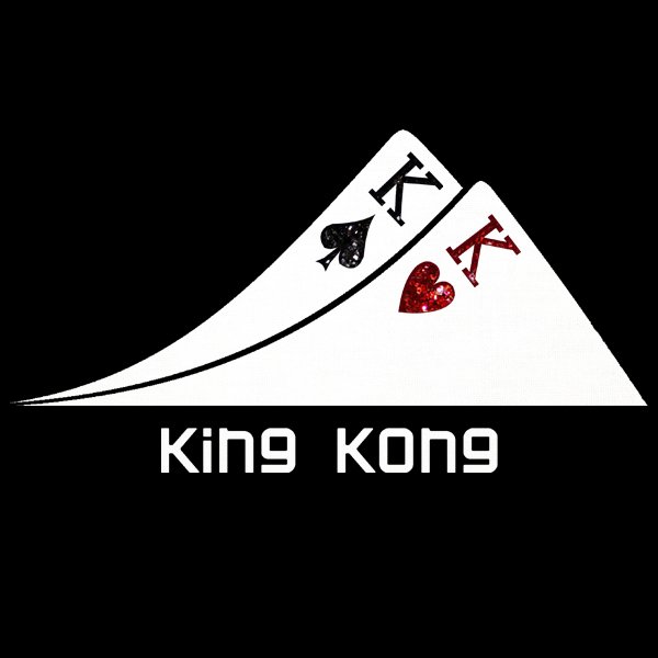 Sweat à Capuche Poker King Kong Noir – Image 2