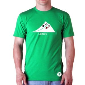 T-Shirt Poker Ladies Vert
