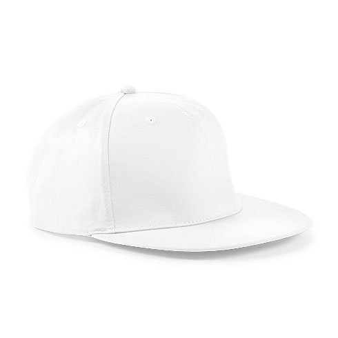 Casquette Hip-Hop Snapback Rappeur Blanche