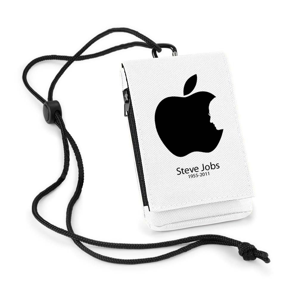 Pochette "Steve Jobs 1955-2011" blanche