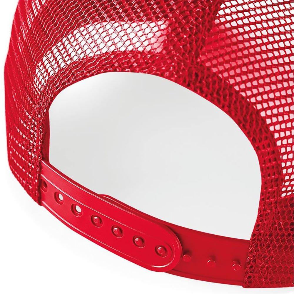 Casquette Snapback Trucker Fashion Rouge et Blanche – Image 3