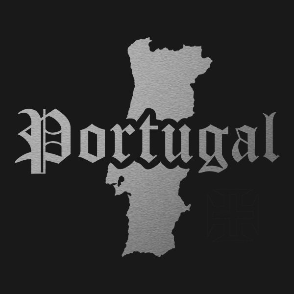 T-Shirt Femme Portugal Noir et Argent Métallisé – Image 2