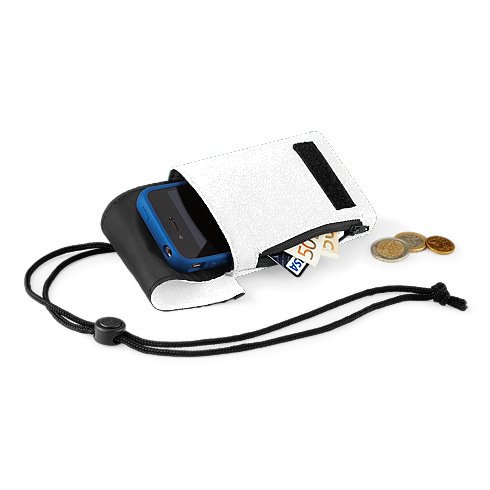Pochette - Étui multifonction pour iPhone/Smartphone (Blanc) – Image 3